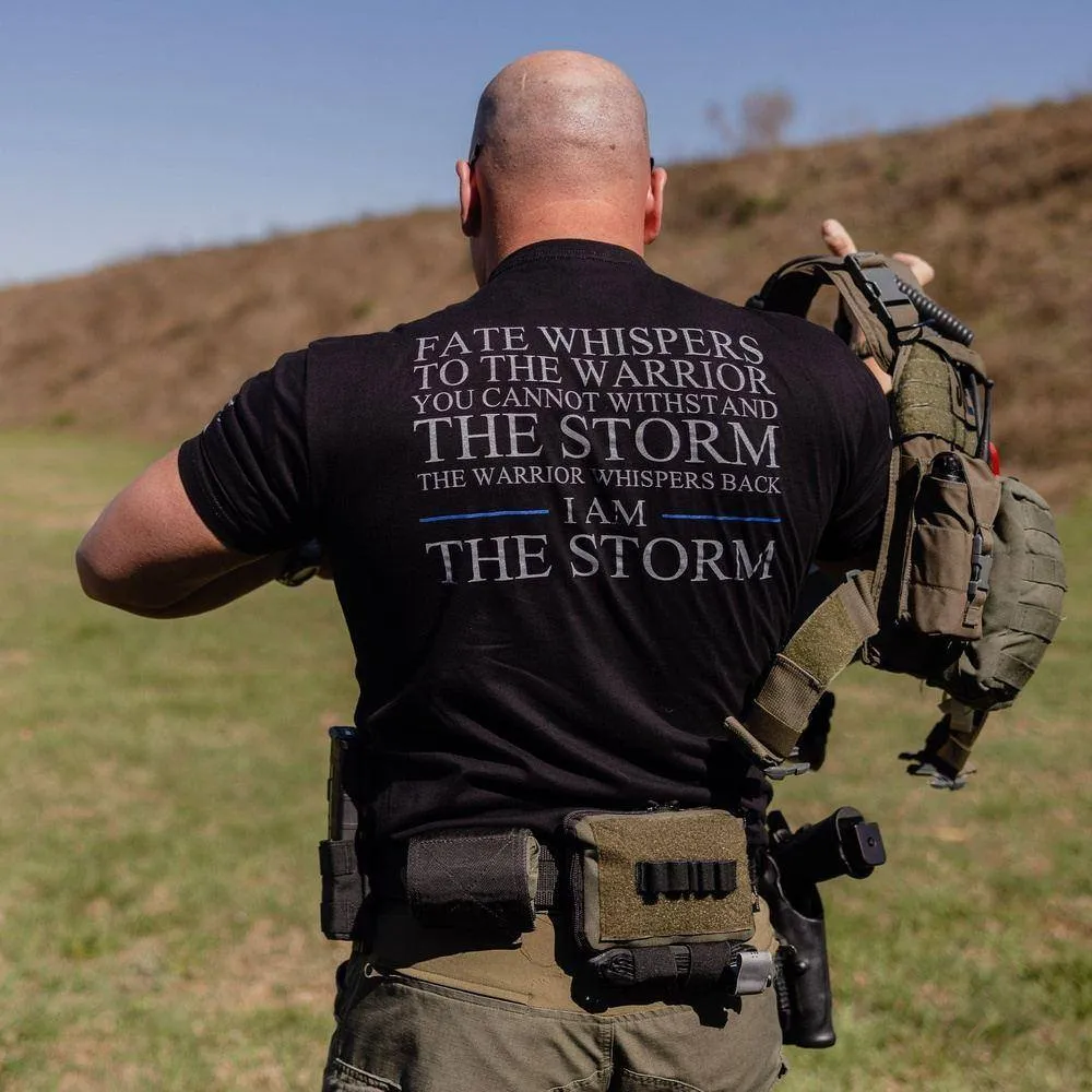 I Am The Storm T-Shirt - Black