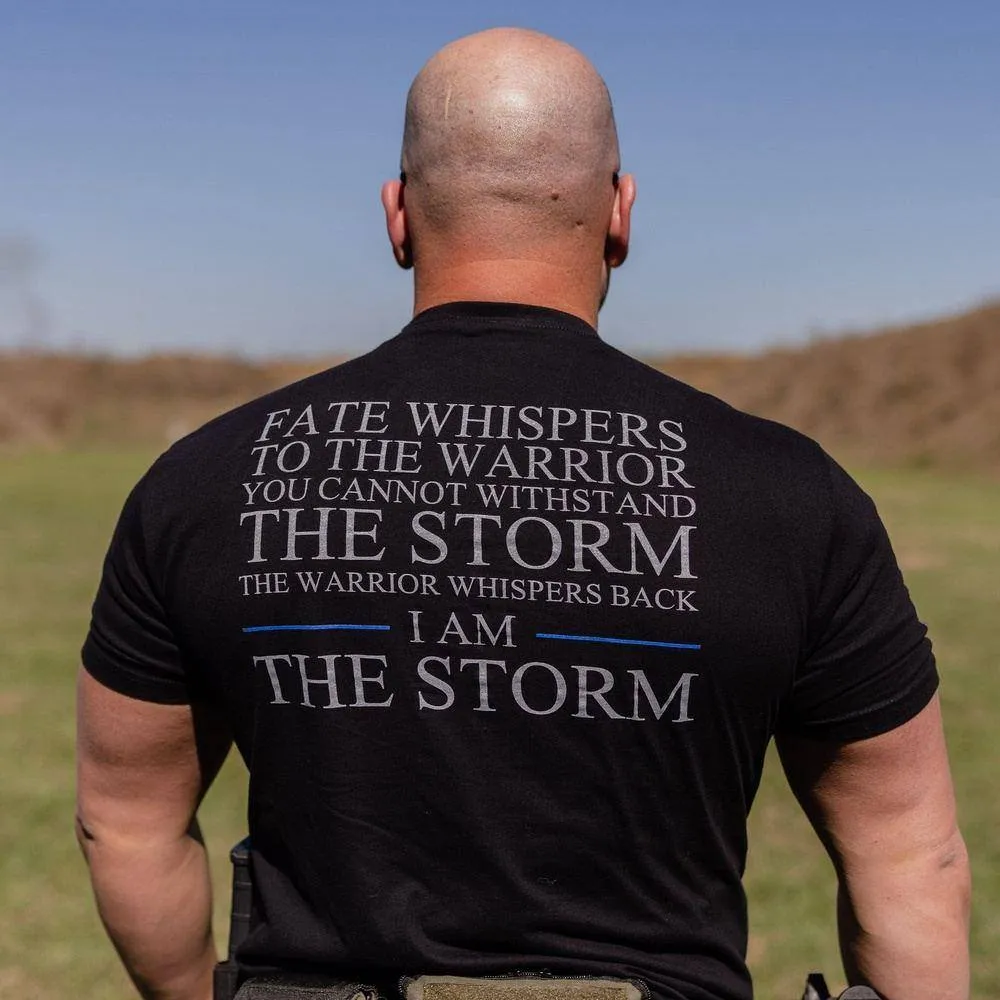 I Am The Storm T-Shirt - Black