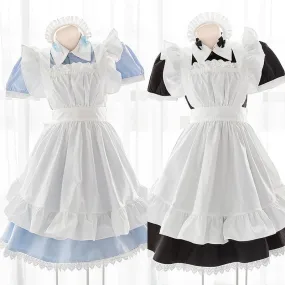 Japan anime maid dress set cosplay