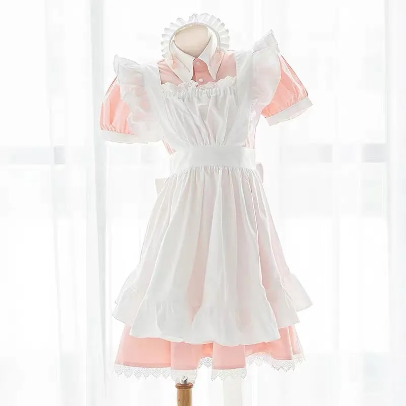 Japan anime maid dress set cosplay