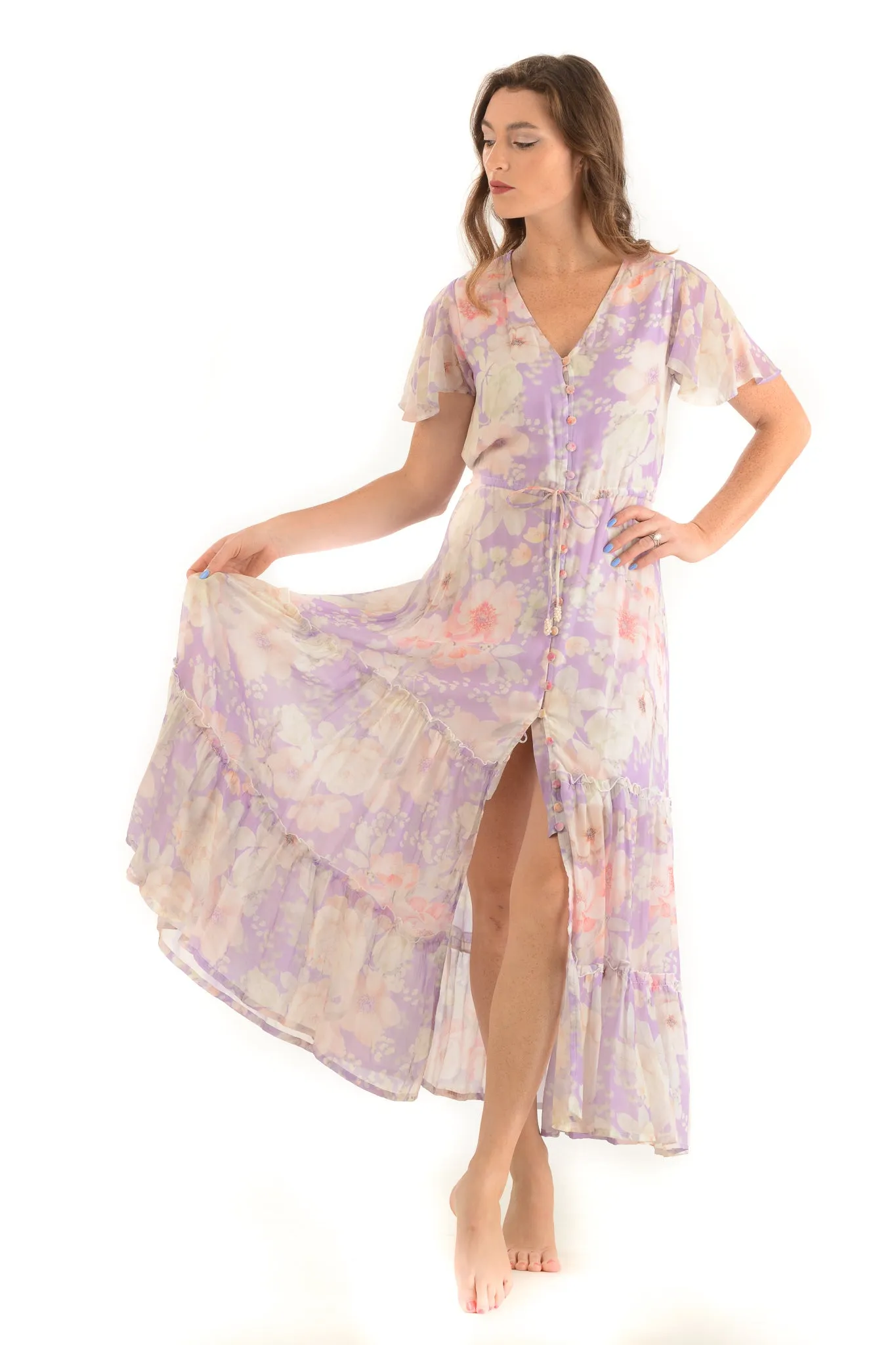 Jasmine Dress / Lavender Mist