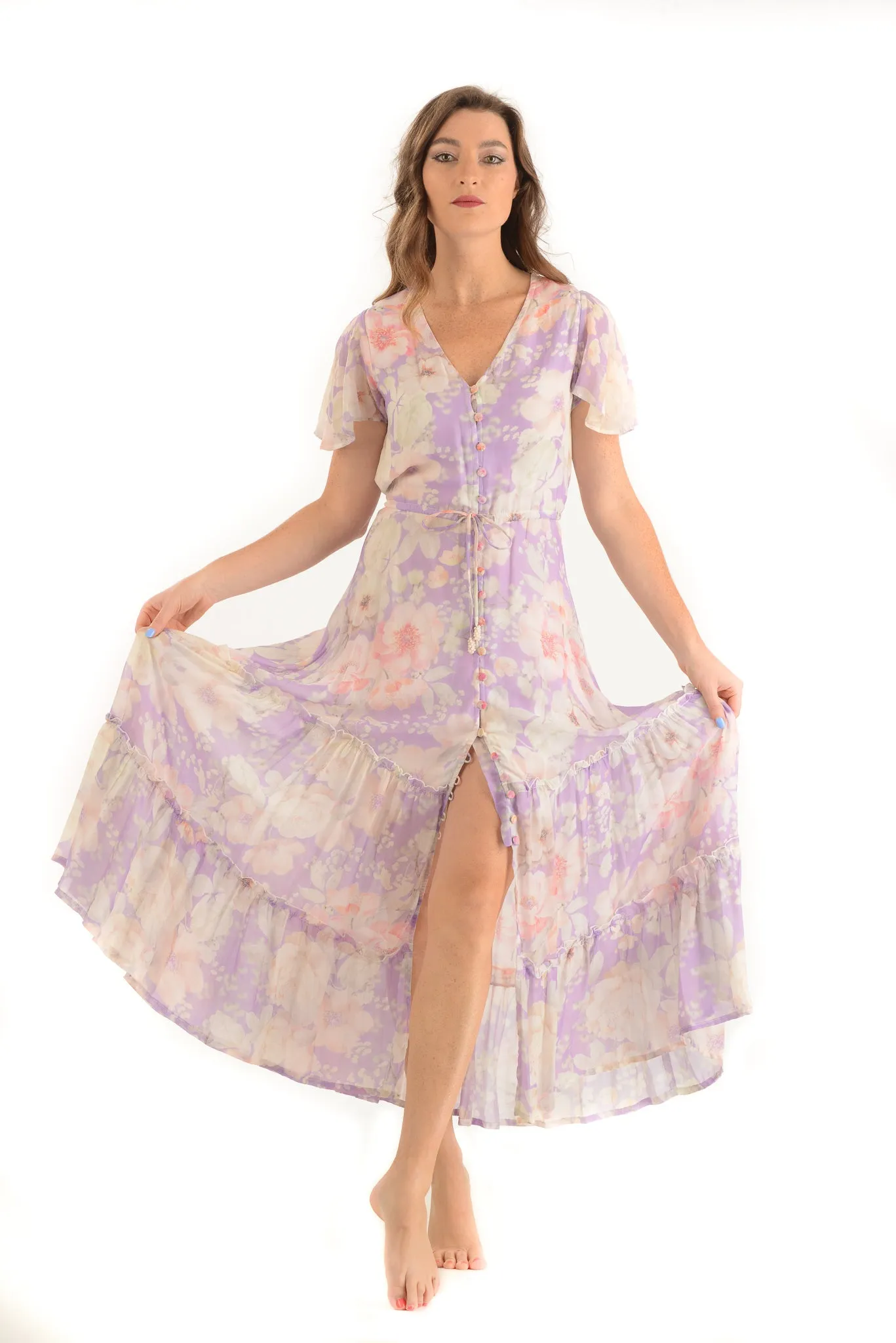 Jasmine Dress / Lavender Mist