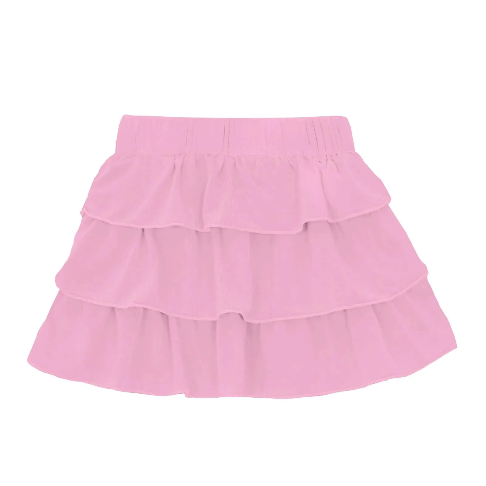 Kickee Pants Layered Ruffle Skirt in Cotton Candy