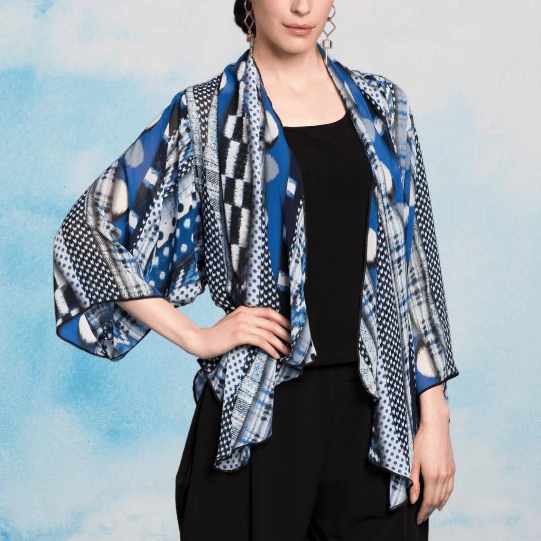 Kimono Jacket - Milano Chiffon Print