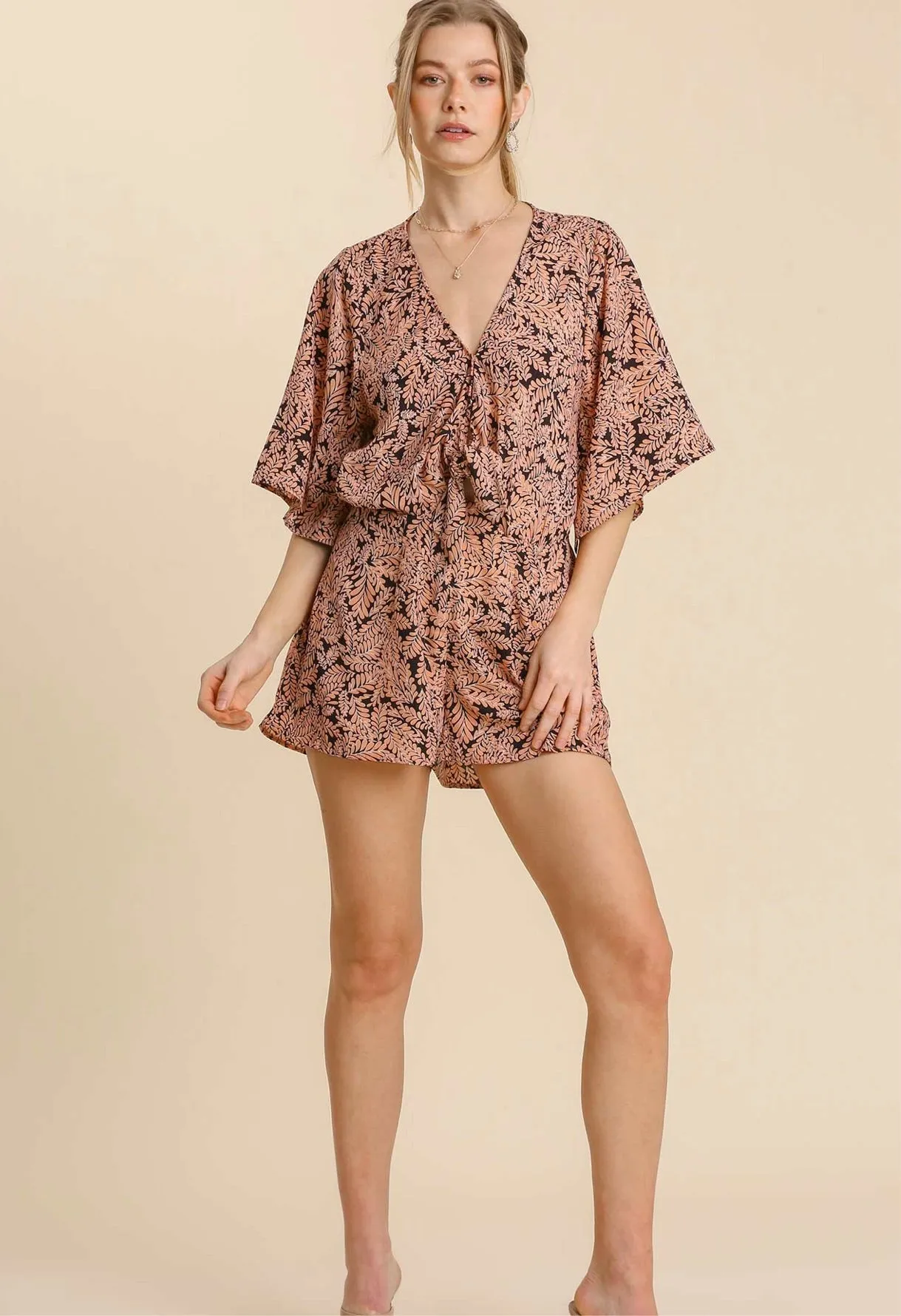 Kimono Sleeve Romper