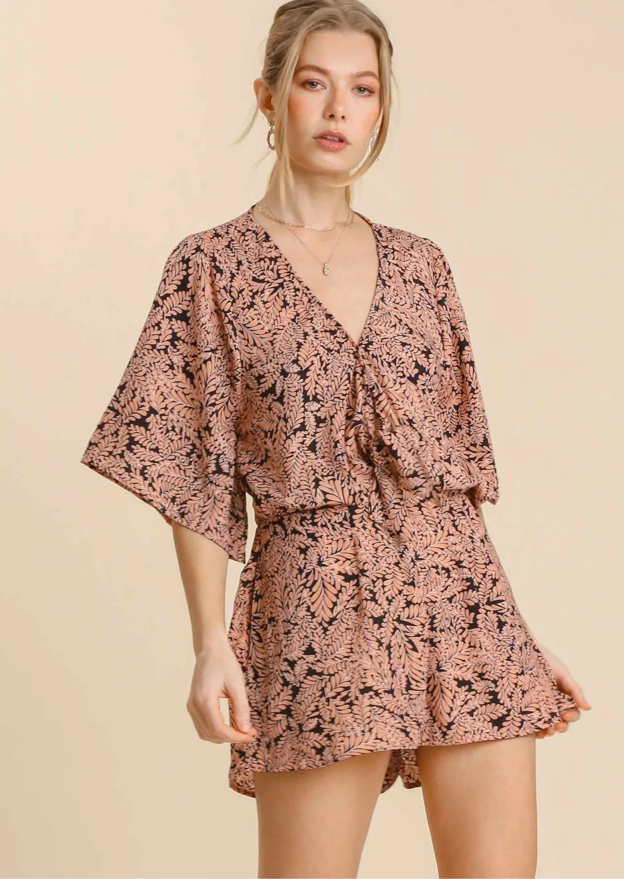 Kimono Sleeve Romper