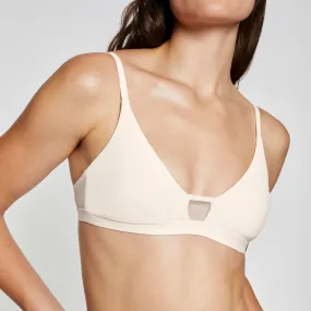 Limitless Wirefree Scoop Bra Ecru