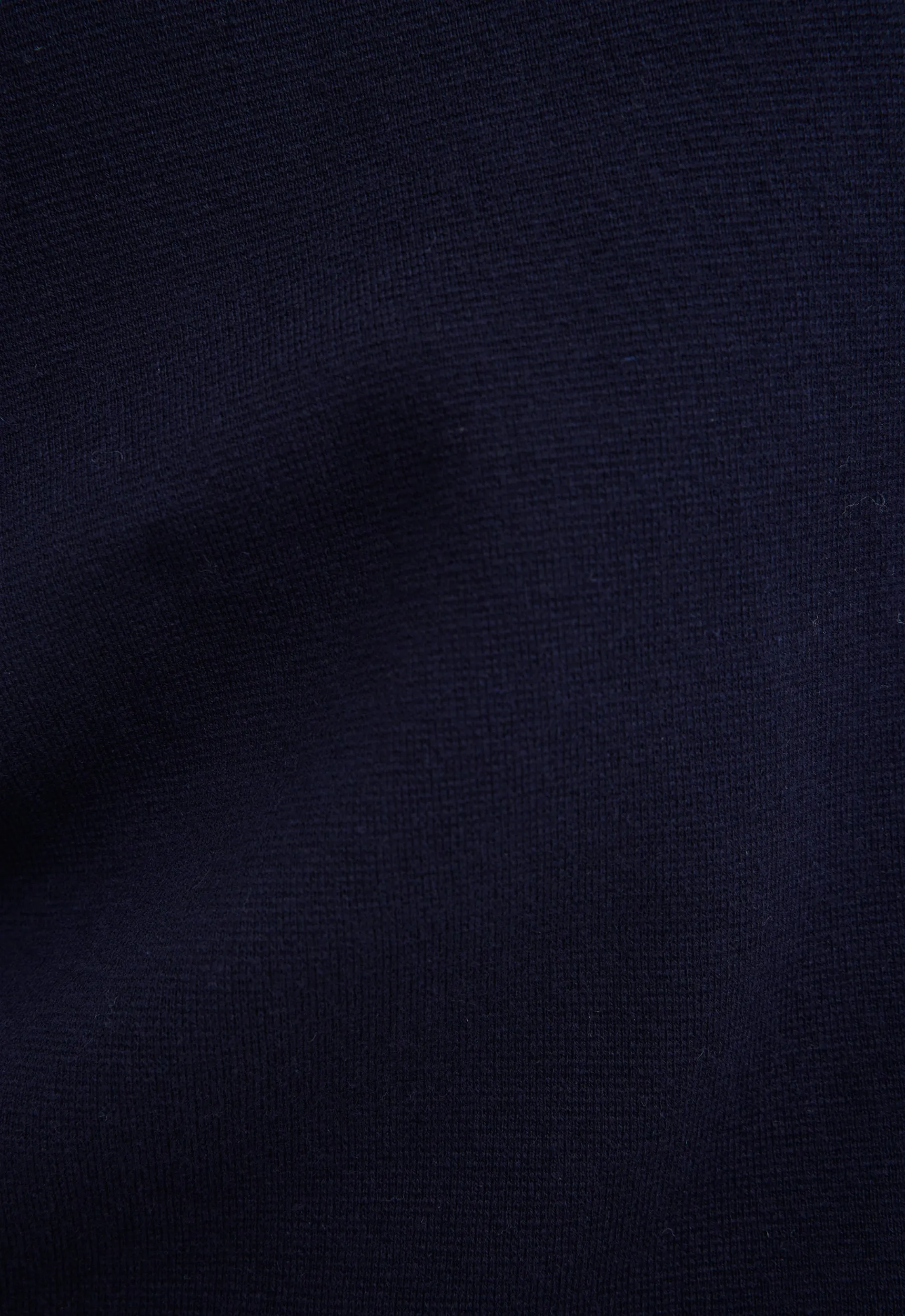 Marker Cotton Cashmere Sweater - Darkest Navy