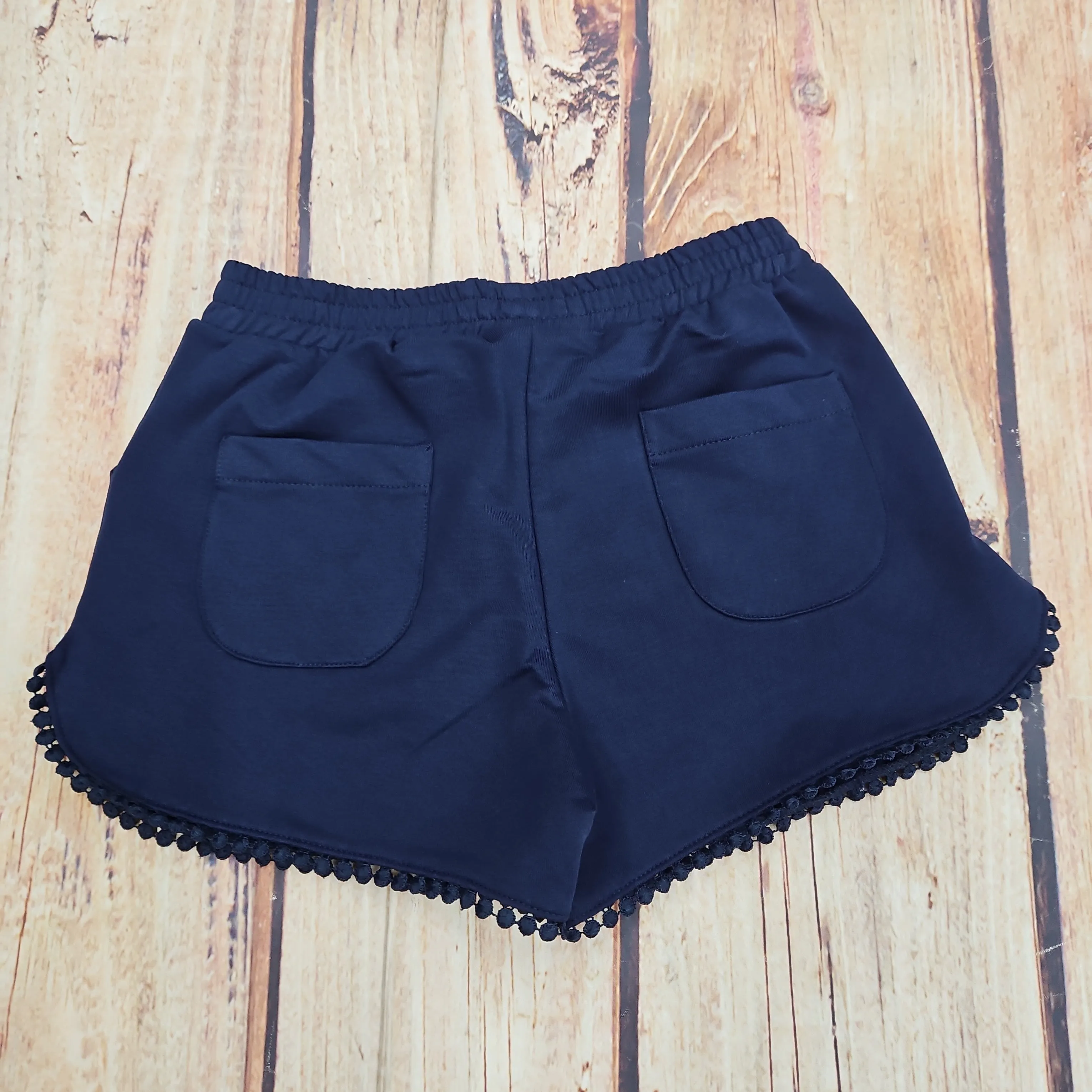 MAYORAL CHENILLE NAVY SHORTS