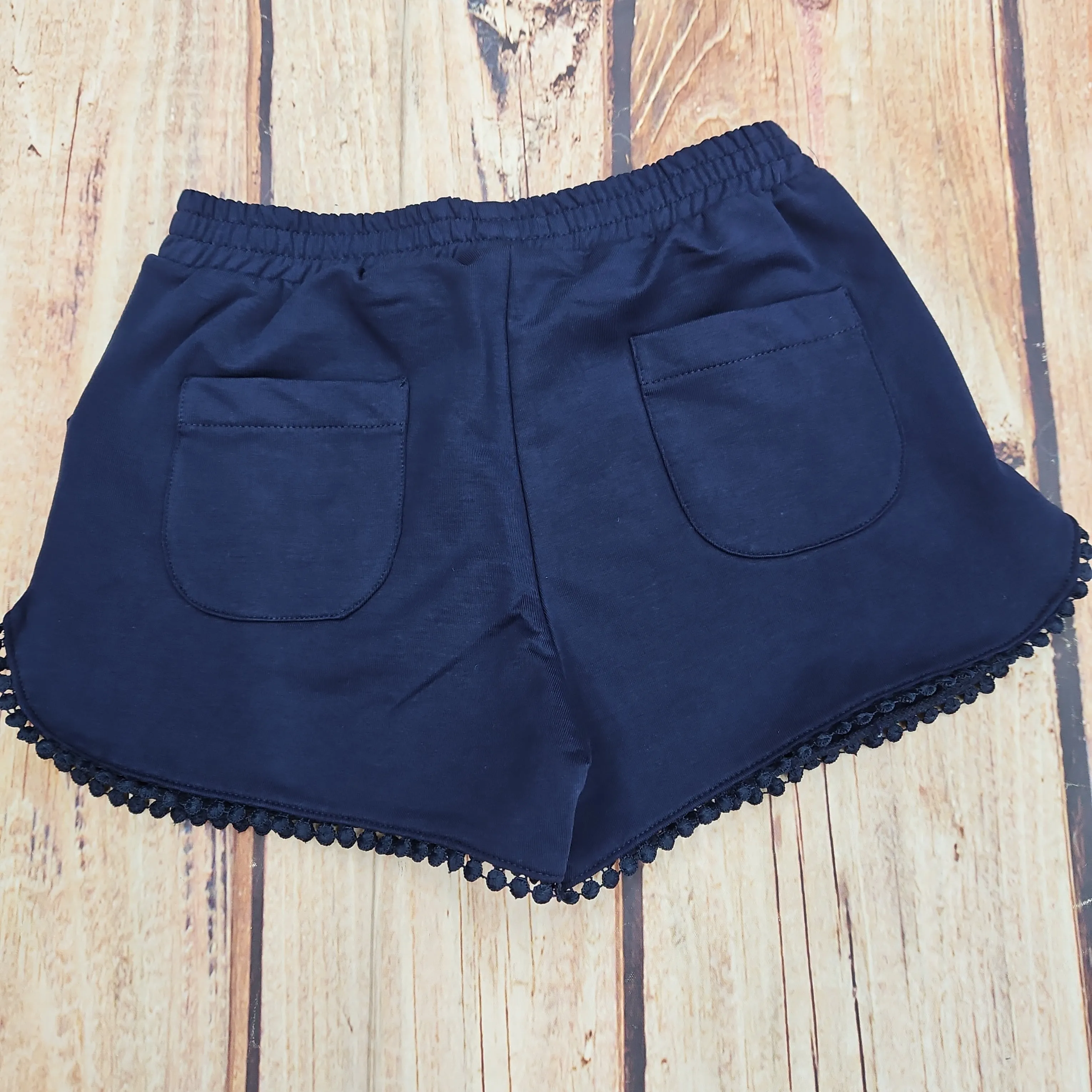 MAYORAL CHENILLE NAVY SHORTS