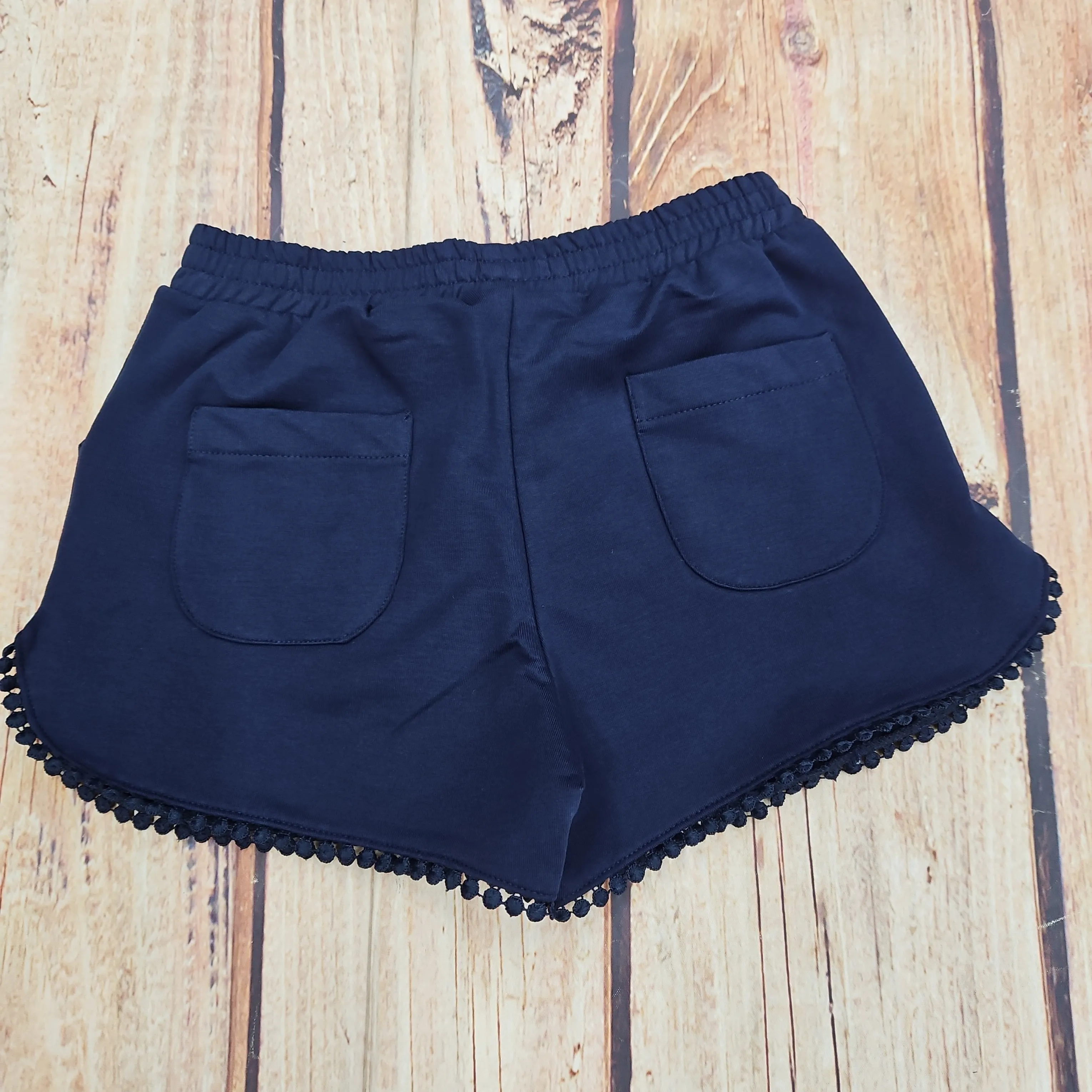 MAYORAL CHENILLE NAVY SHORTS