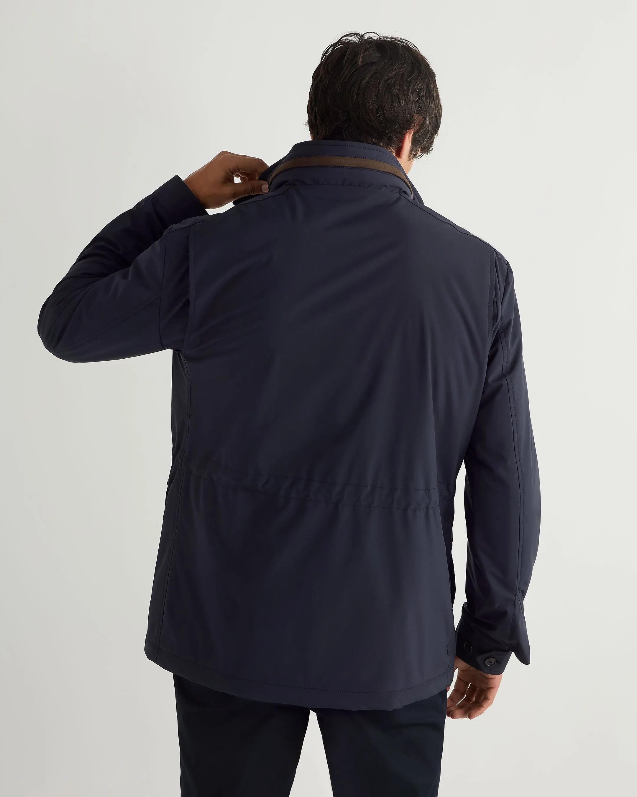 Men's Vale Utility Jacket Navy Blue