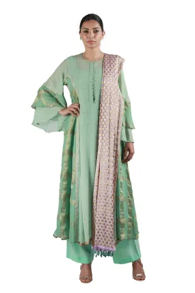 Mint green Salwar