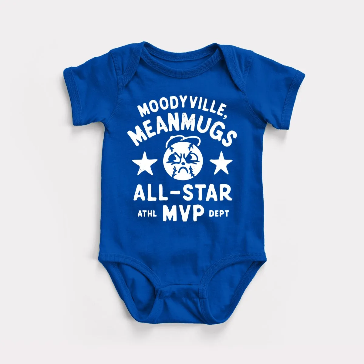 Moodyville Meanmugs Baby Bodysuit