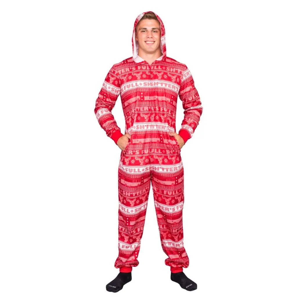 National Lampoon's Christmas Vacation Shitter's Full Pajamas Union Suit