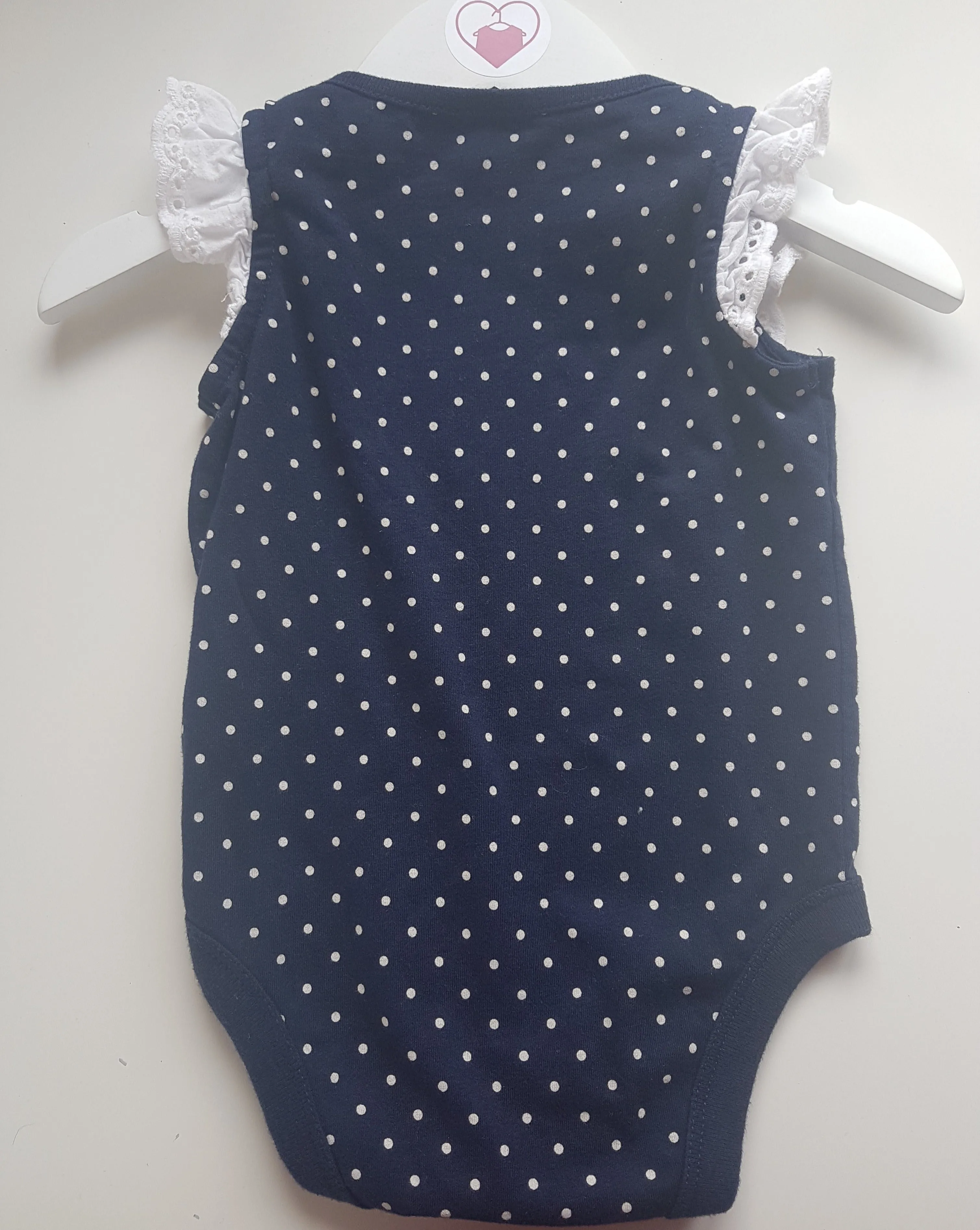 Navy baby's top (3-6 months)