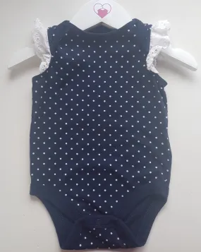 Navy baby's top (3-6 months)