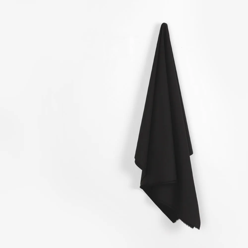 Organic Cotton Poplin - Black