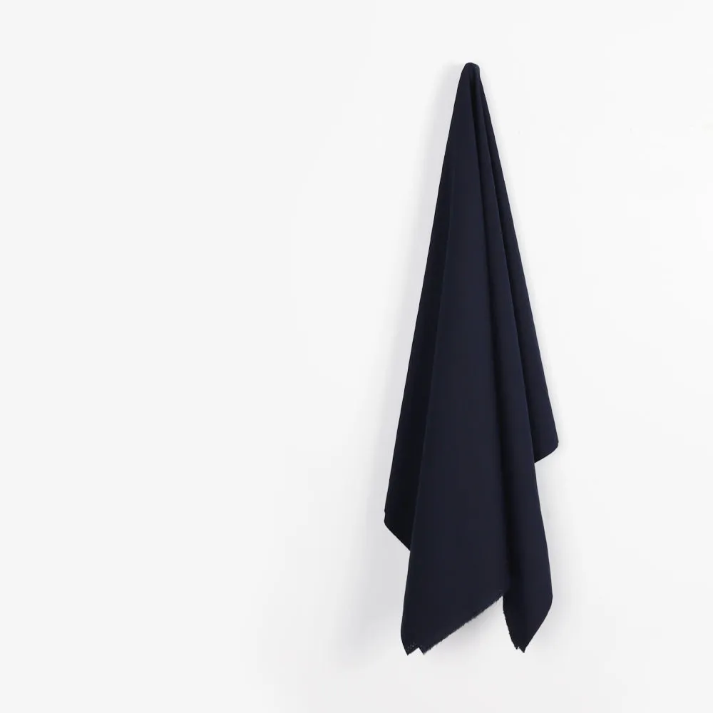 Organic Cotton Poplin - Navy