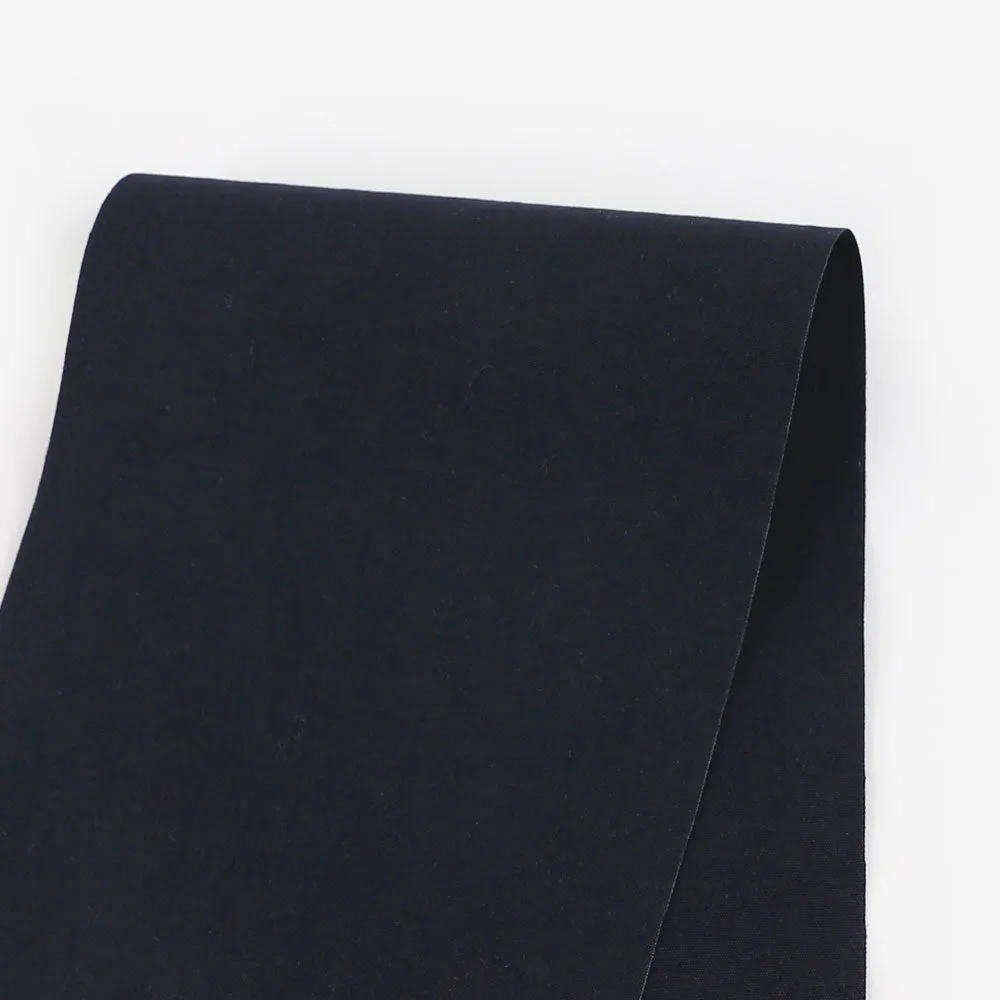 Organic Cotton Poplin - Navy