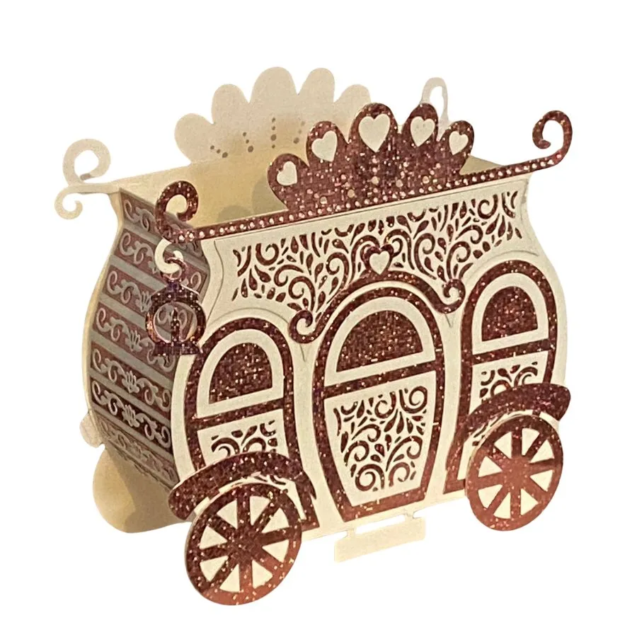 "Celebration Carriage" Gift Box Die Set