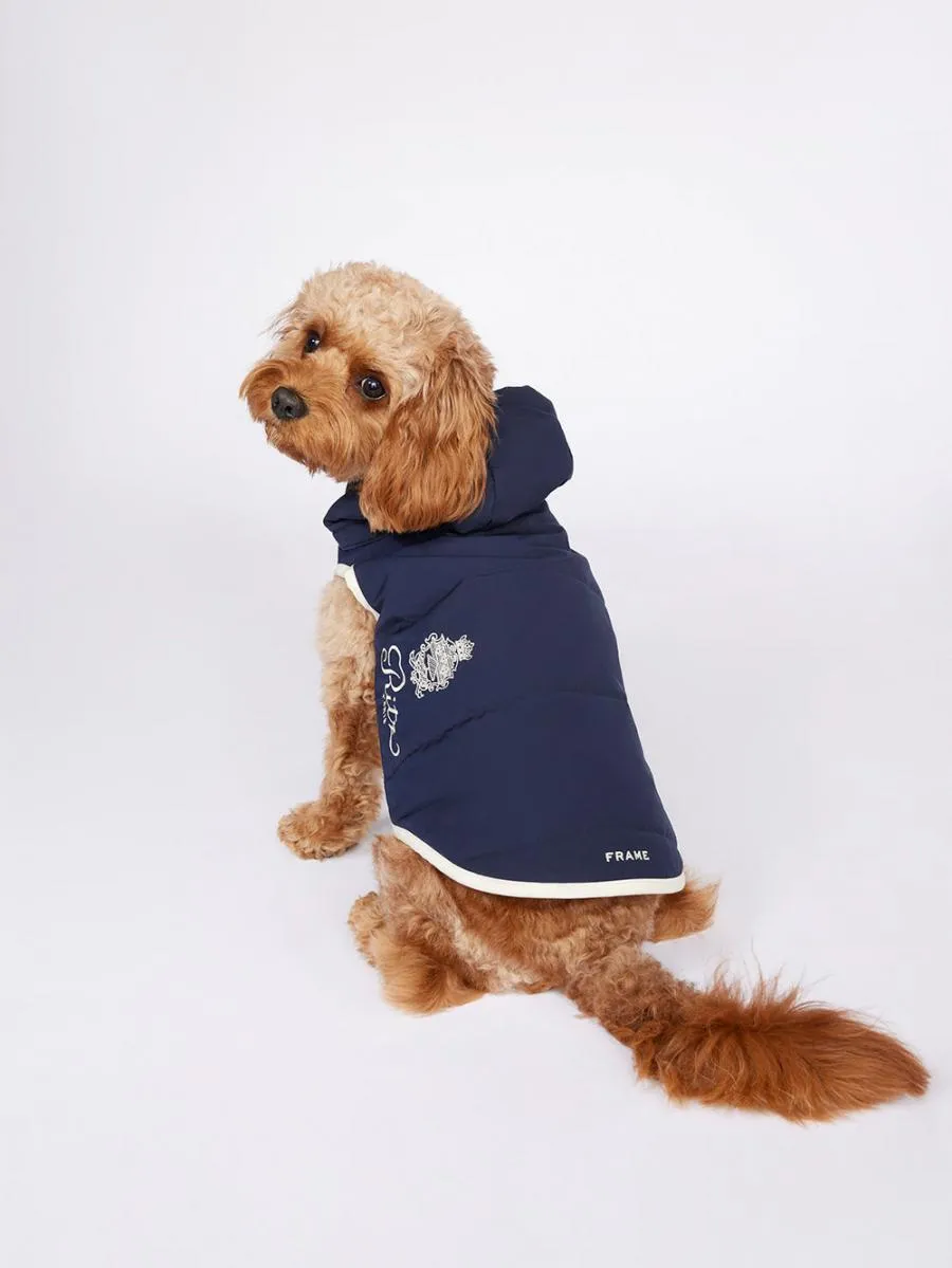 Ritz Dog Puffer -- Navy