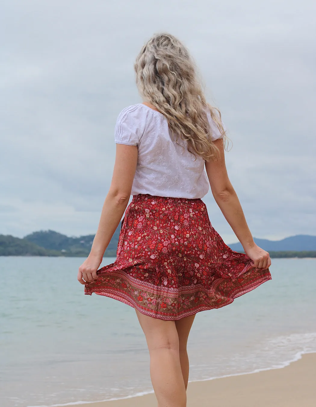 Ruby Wild Flower Skirt