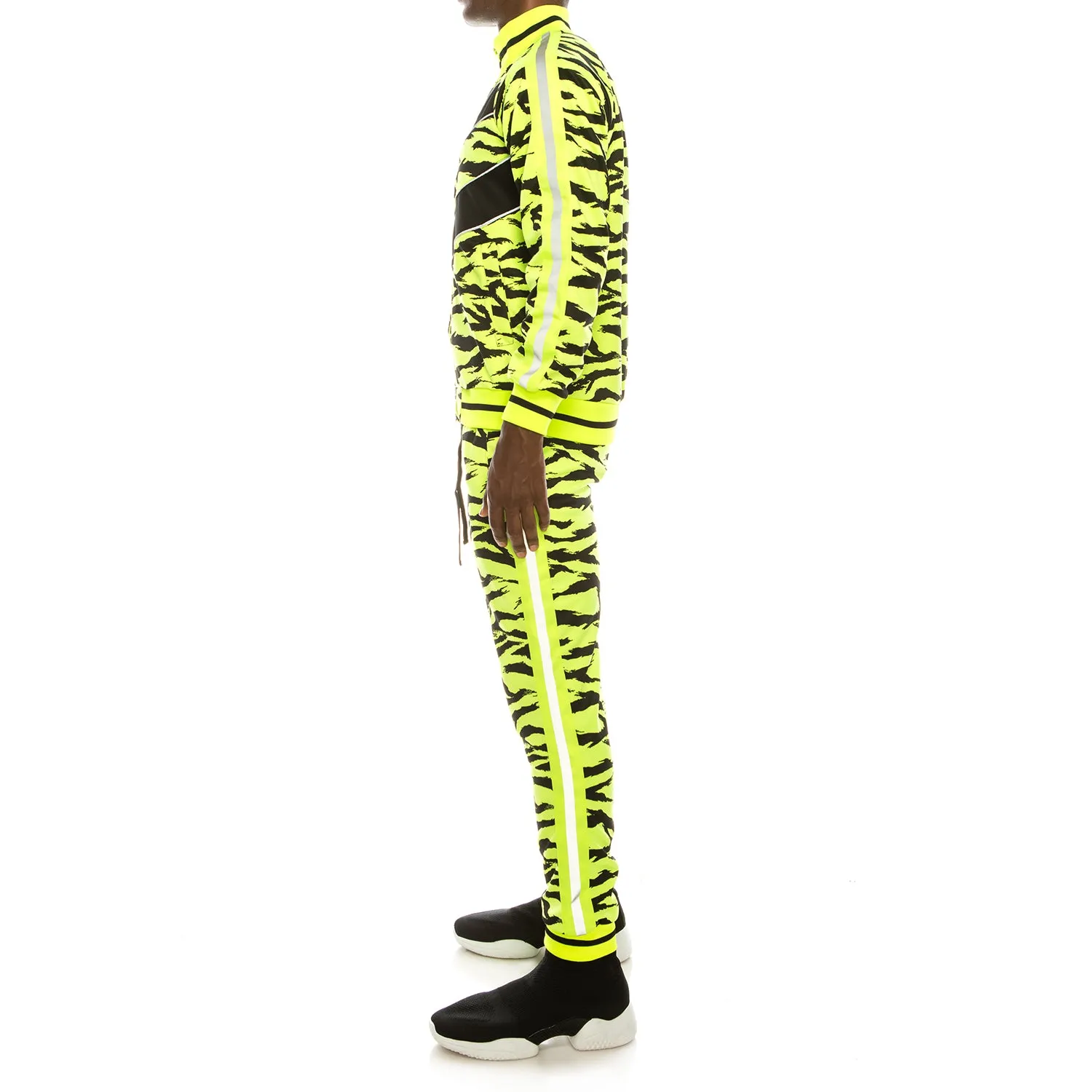 ST576 Reflective Tape Tiger Track Suit