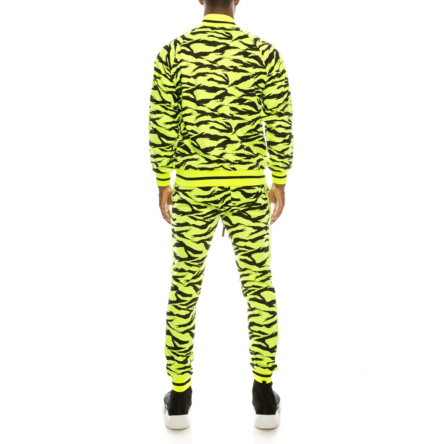 ST576 Reflective Tape Tiger Track Suit