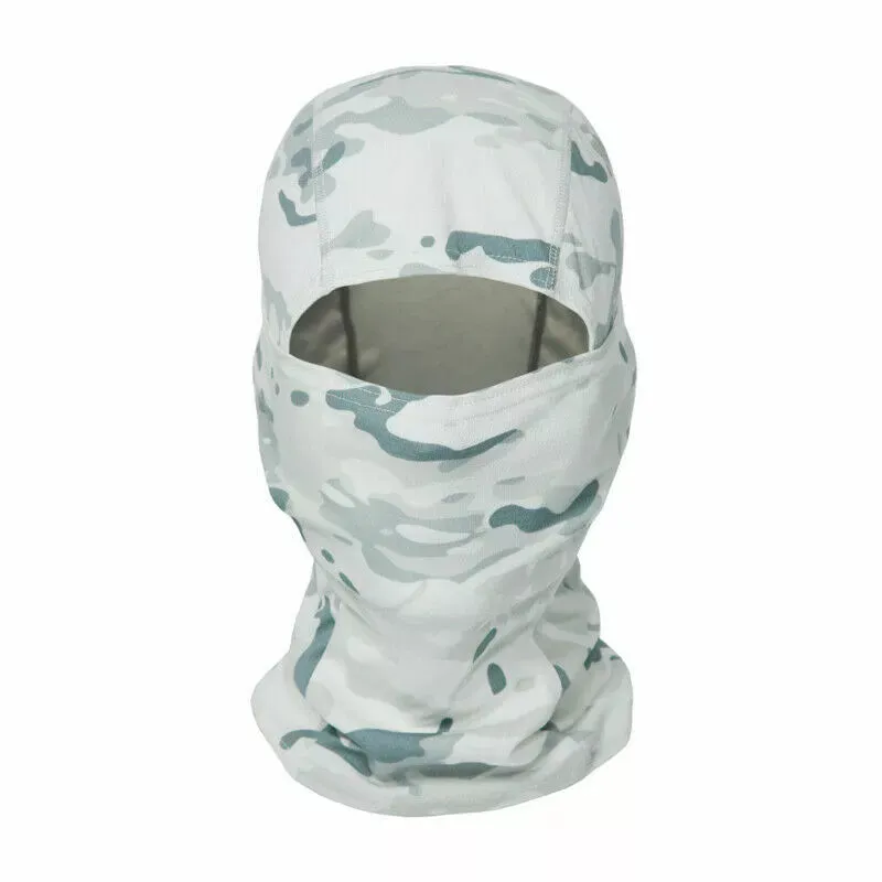 Tactical Hunting Balaclava Snood Mens Scarf Hood Neck Tube Face Mask Camo