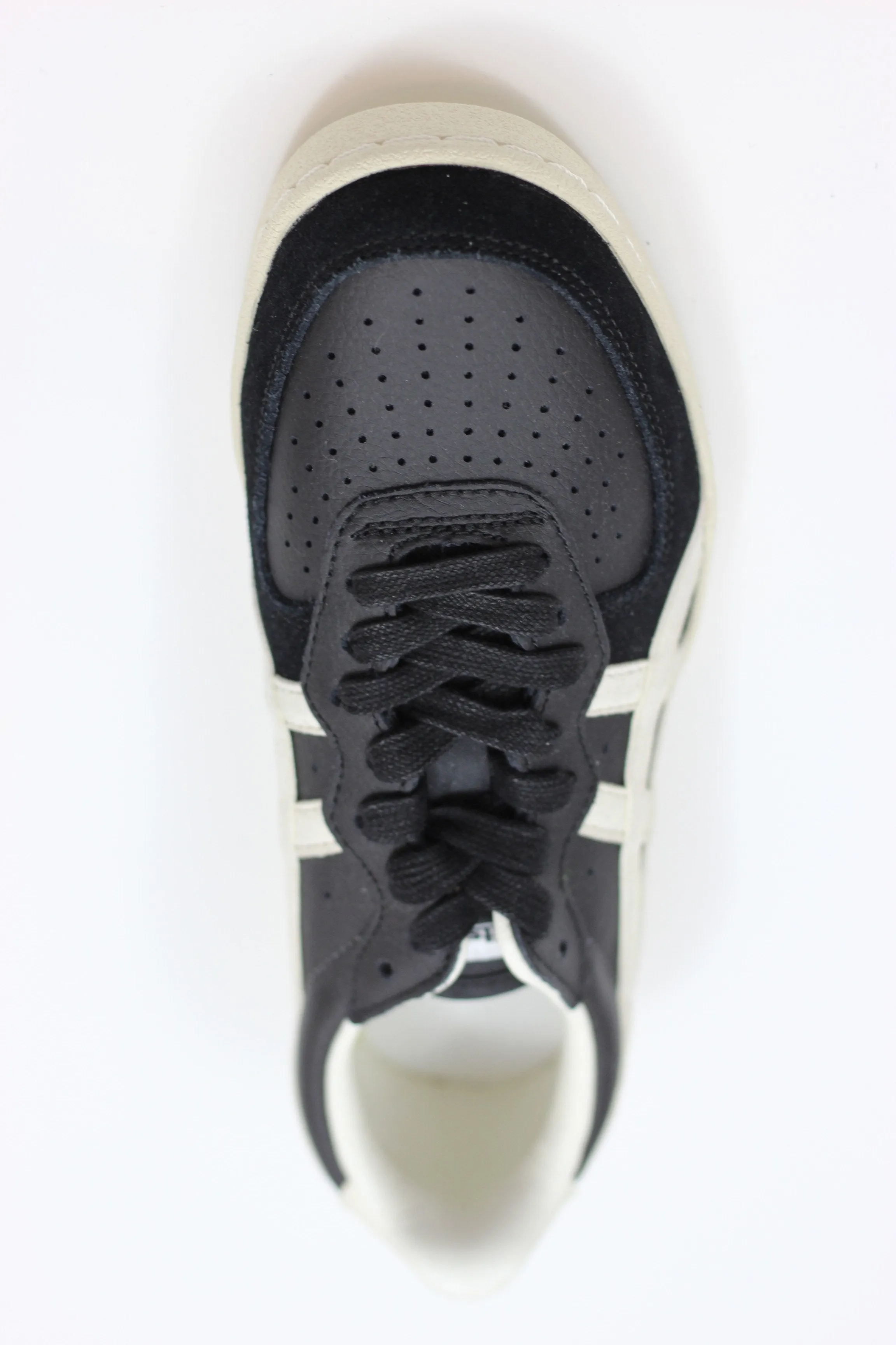 Unisex GSM Sneaker - Black/White Leather/Suede