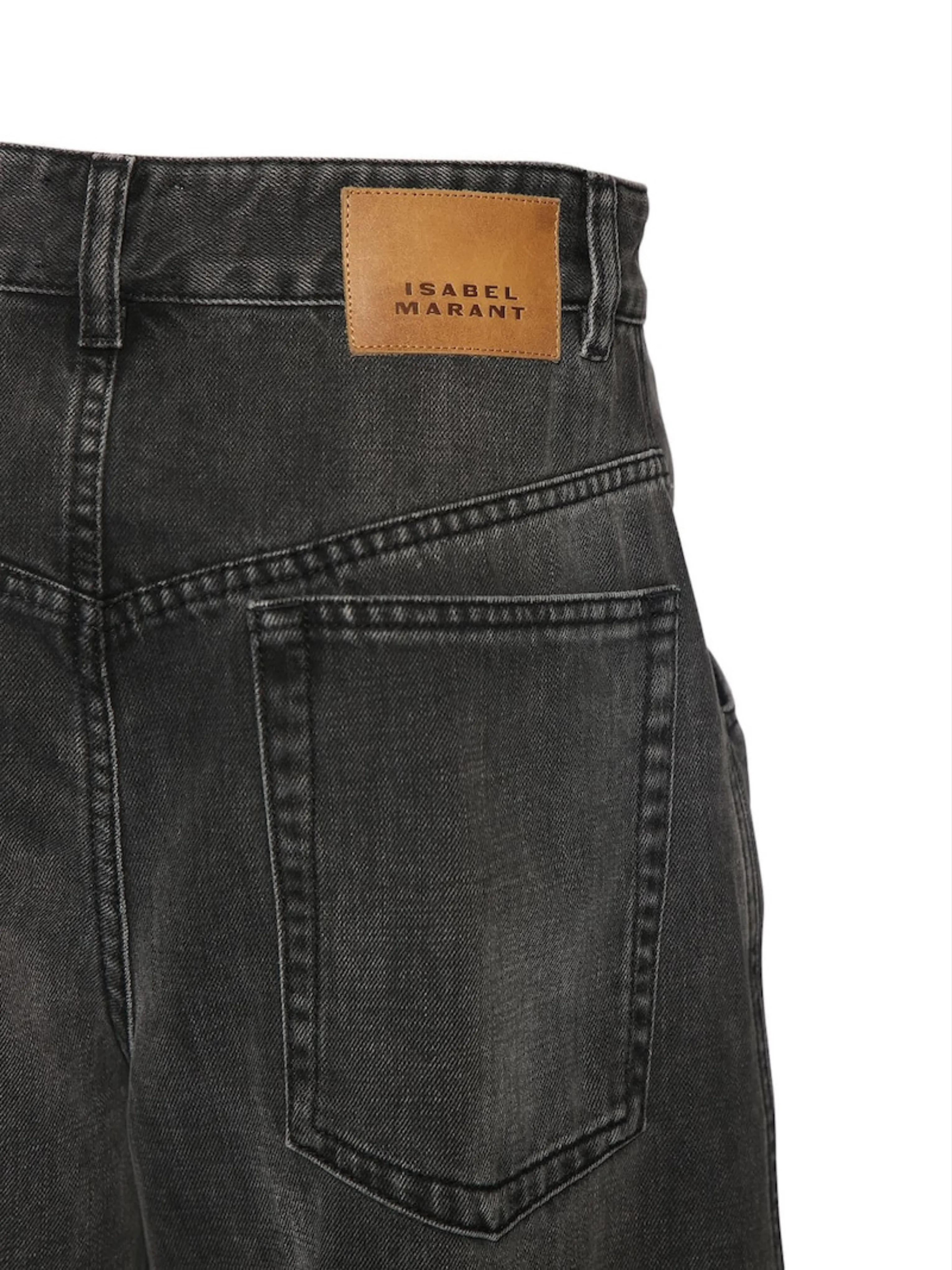 Vetan Denim Pant in Faded Black