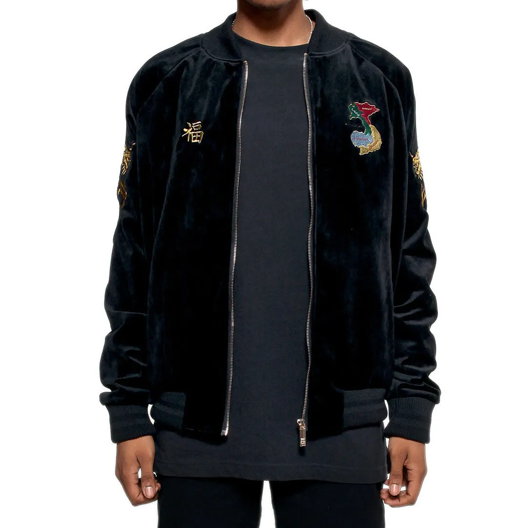 Vietnam Velvet Embroidery Bomber Souvenir Vintage Jacket *Low Stock*